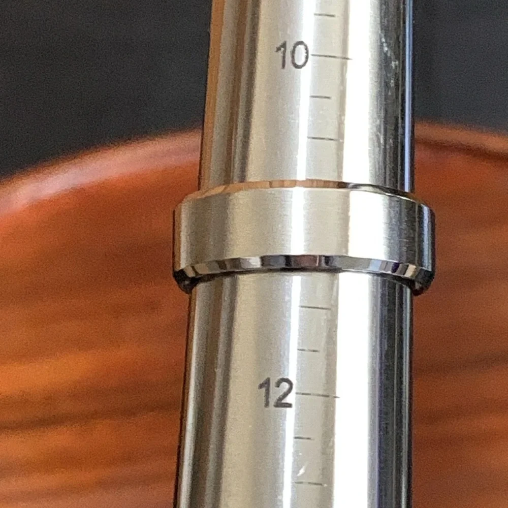 Stainless steel ring size 11